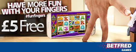 fun fingers betfred mobile casino